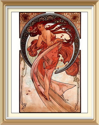 Art nouveau print alphonse - art,