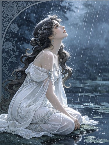 Art nouveau lady - of, the