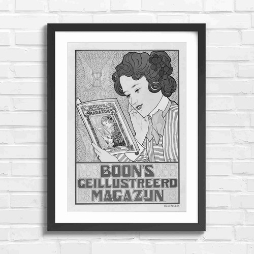 Art nouveau girl - nouveau,