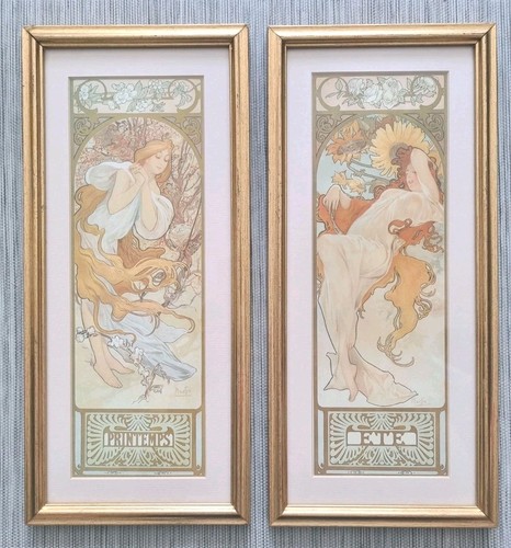 Alphonse mucha spring summer - mucha,