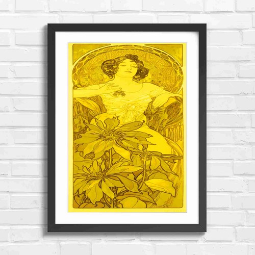 Art nouveau ruby - art,