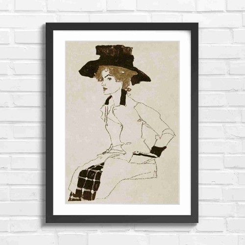 Art nouveau fashion girl - fashion,