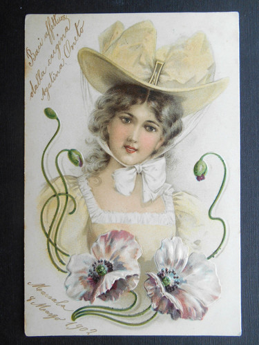 Pretty girl dress hat - pretty,